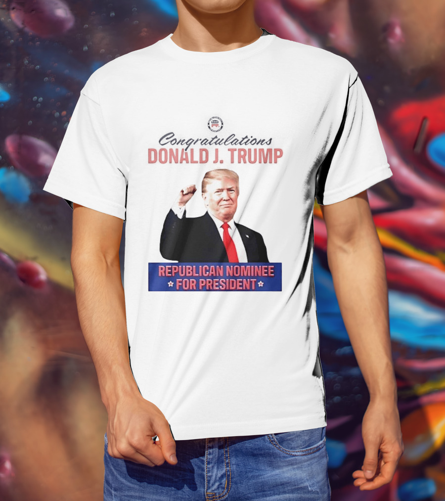 Donald J Trump Republican Nominee For President Conservatives T-Shirt