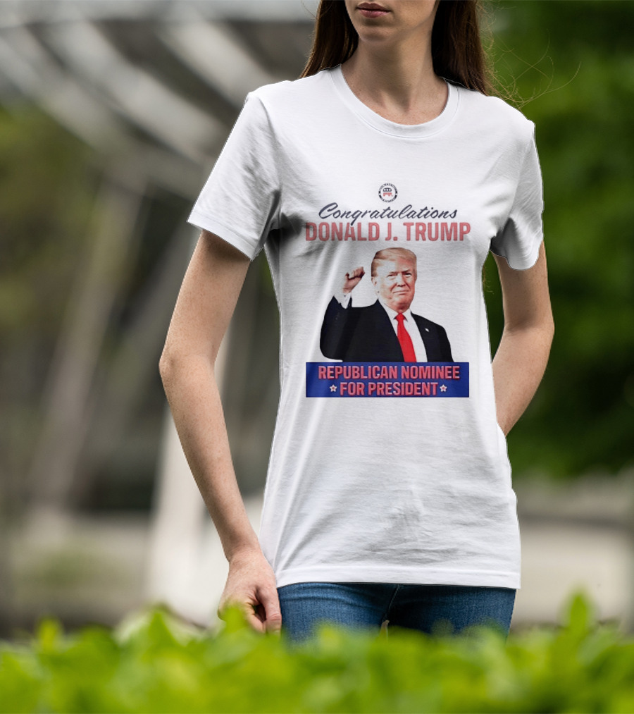 Donald J Trump Republican Nominee For President Conservatives T-Shirt