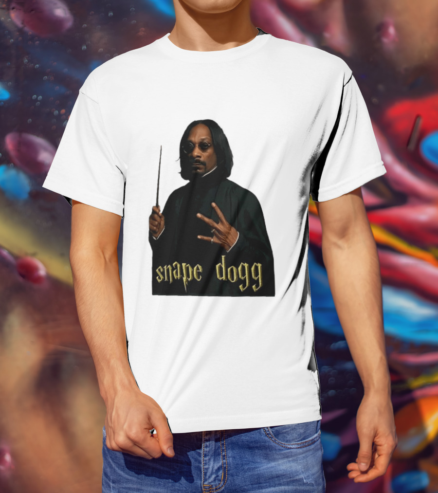 Snape Dogg Snoop Dogg Wizard Mashup Humor T-Shirt