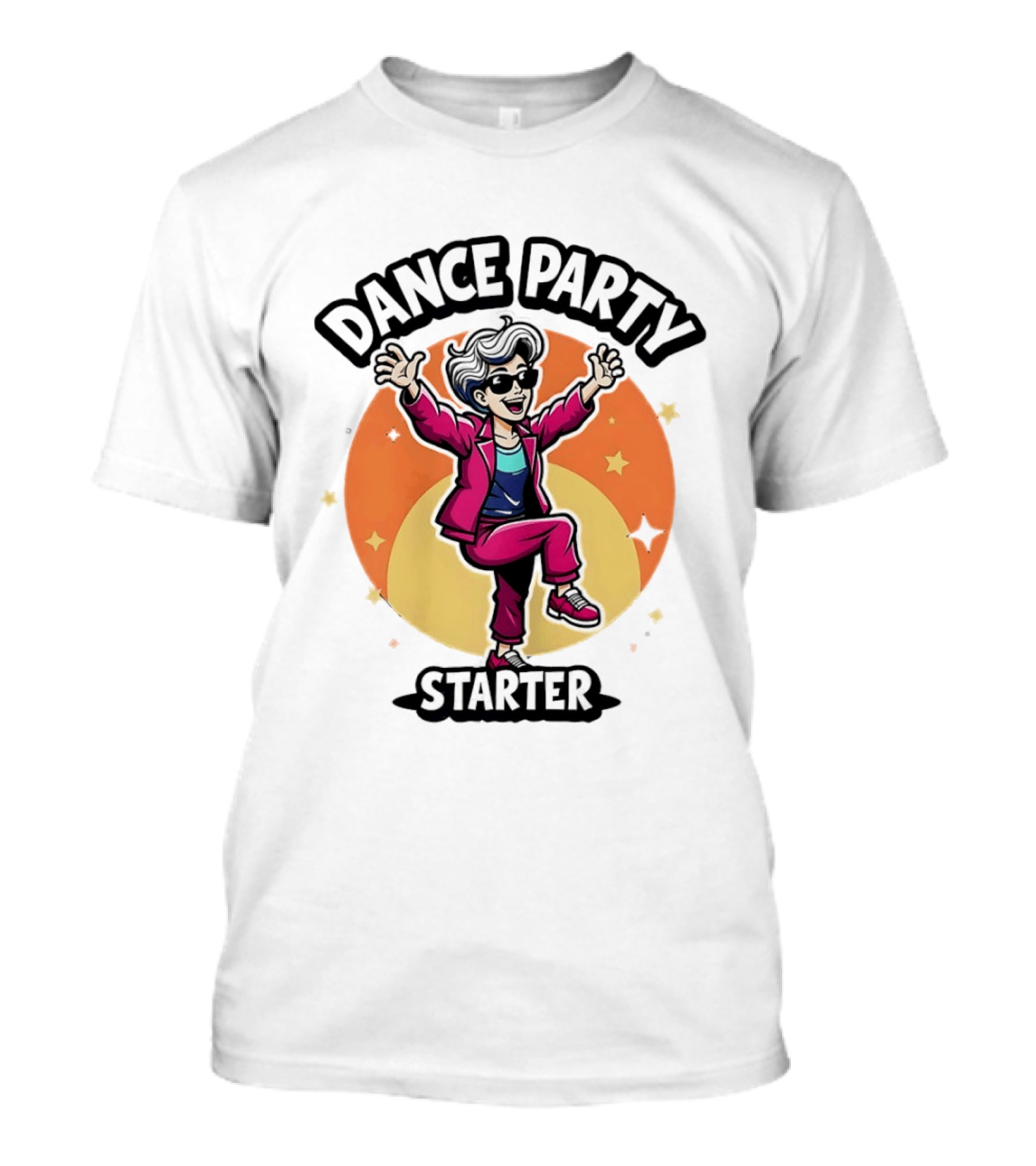 Dance Party Starter Retro Funky Dance Moves T-Shirt
