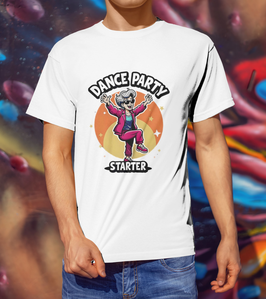 Dance Party Starter Retro Funky Dance Moves T-Shirt