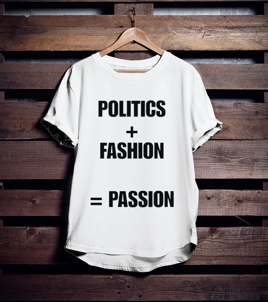 Politics Fashion Passion John F Kennedy Jr T-Shirt