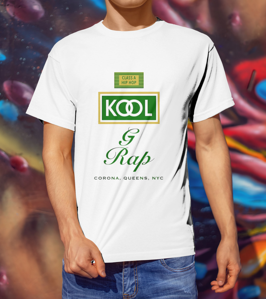 Class A Hip Hop Kool G Rap Corona Queens NYC T-Shirt