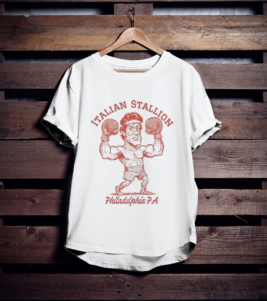 Italian Stallion Rocky Balboa Philadelphia PA Boxing T-Shirt