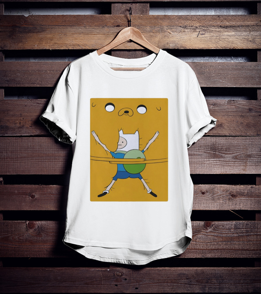 Adventure Time Finn And Jake Bro Hug T-Shirt