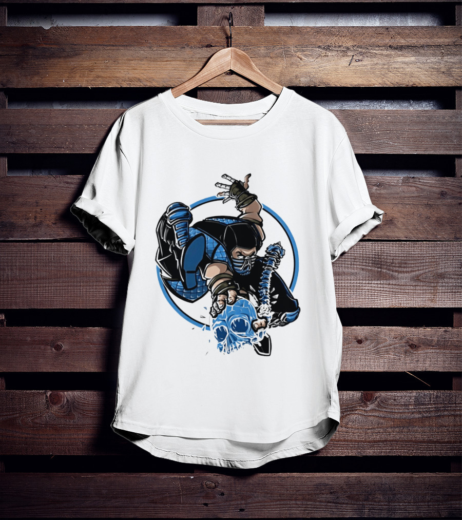 Sub Zero Mortal Kombat X Venom Amazing Spider Man 300 Cover T-Shirt