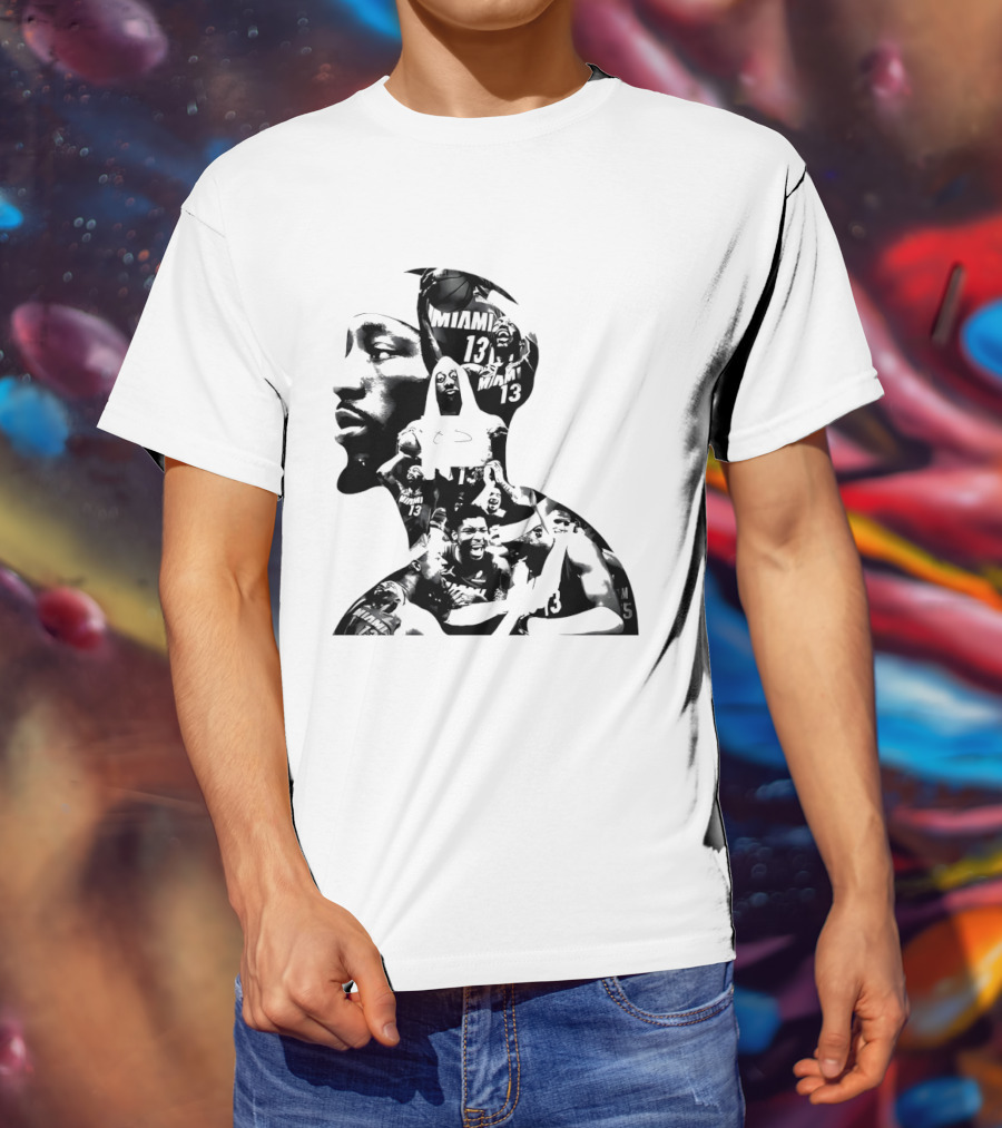 Miami 13 Bam Adebayo Basketball 83 Points T-Shirt