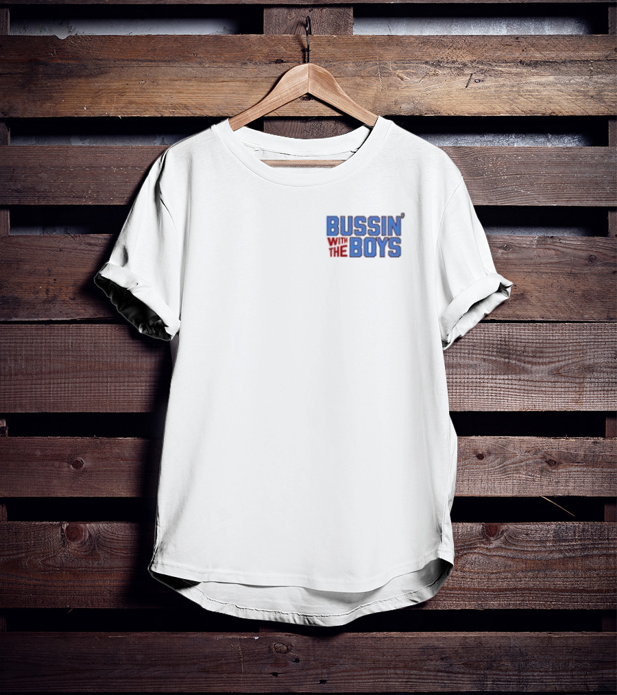 Bussin With The Boys Nashville Football Fans T-Shirt