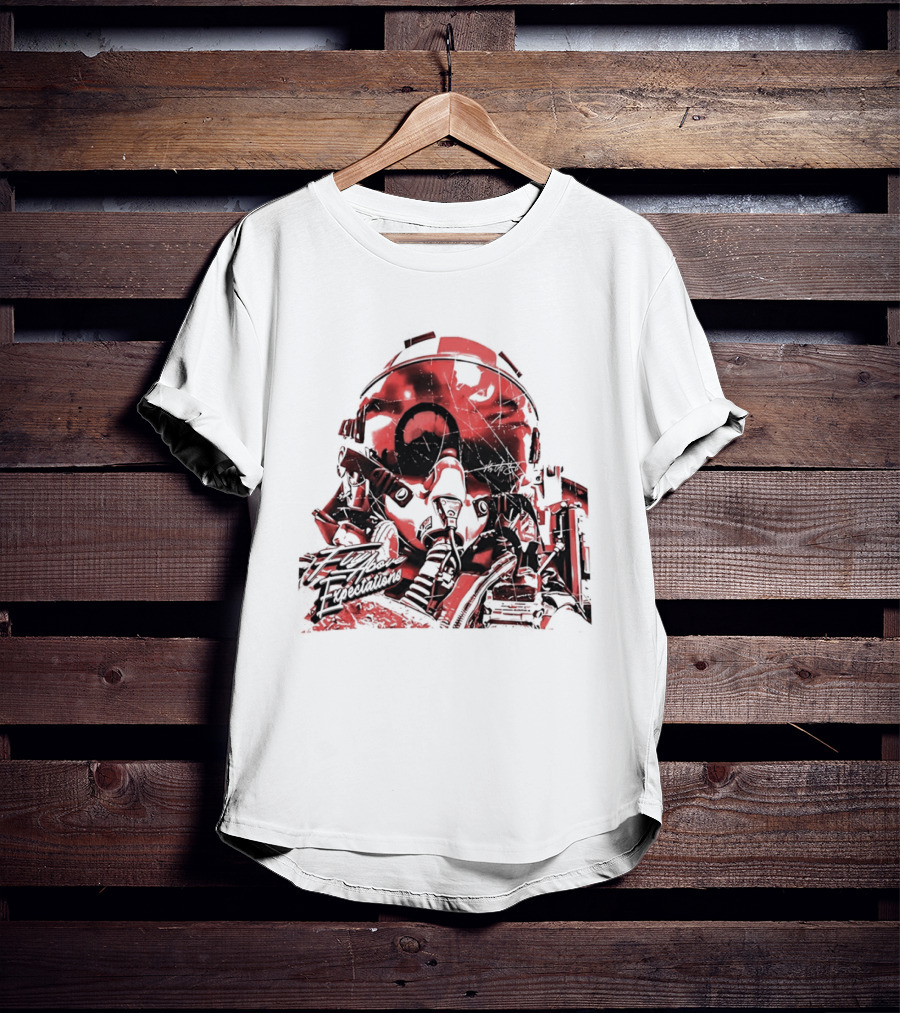Fly As Eli Fly Above Expectations Fighter Pilot Helmet T-Shirt