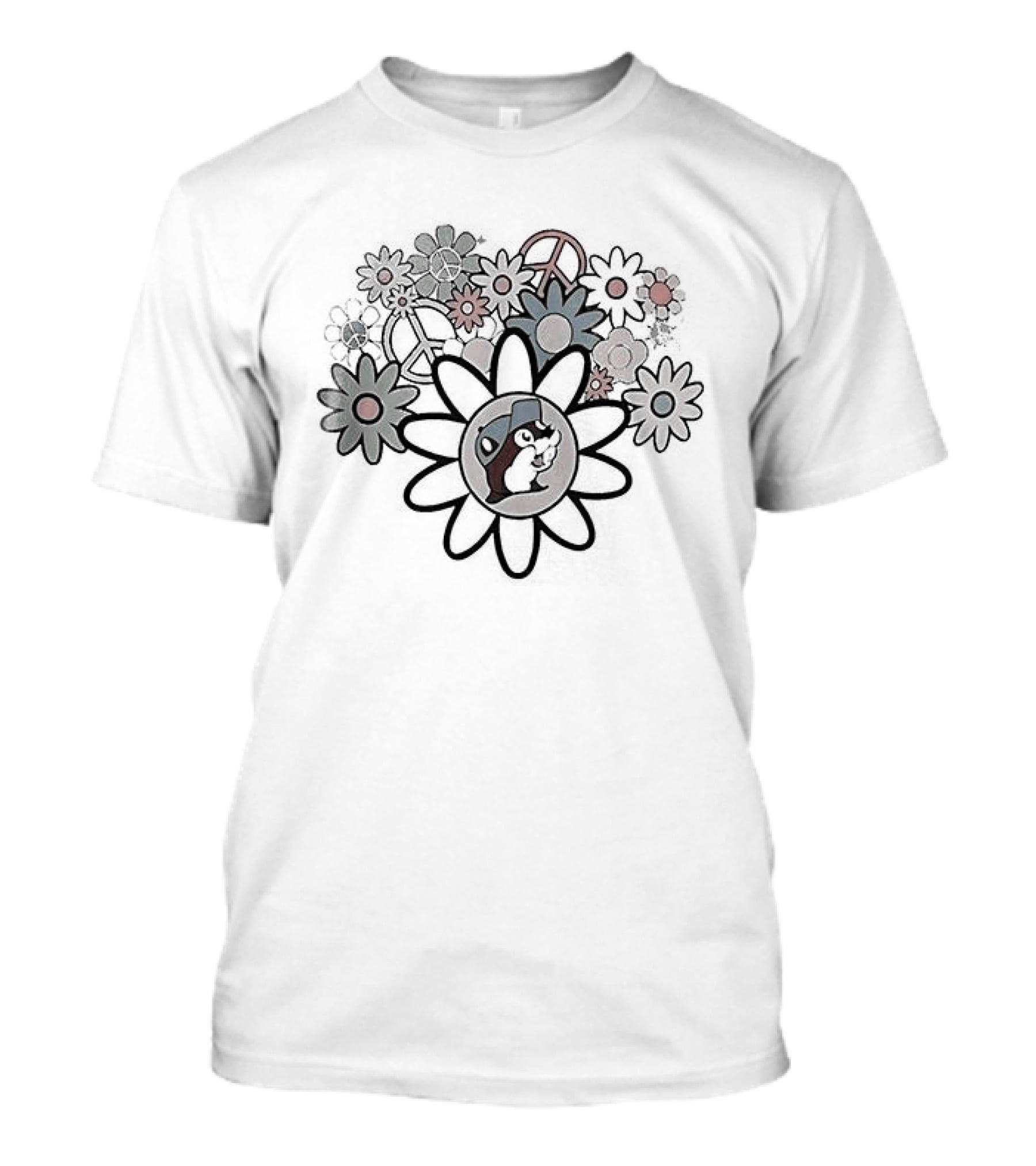 Buc Ees I Deserve A Little Treat St Patrick Day Peace Flowers T-Shirt
