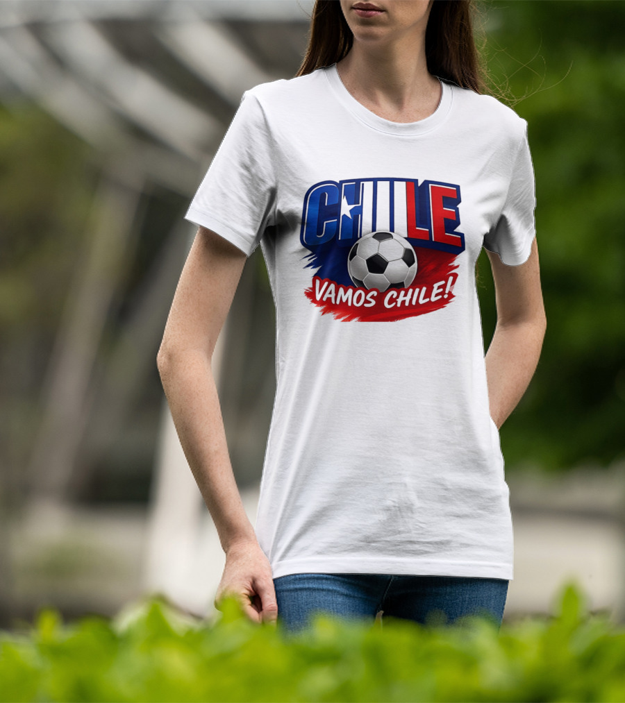 Chile Vamos Chile Soccer Enthusiast Spirit T-Shirt