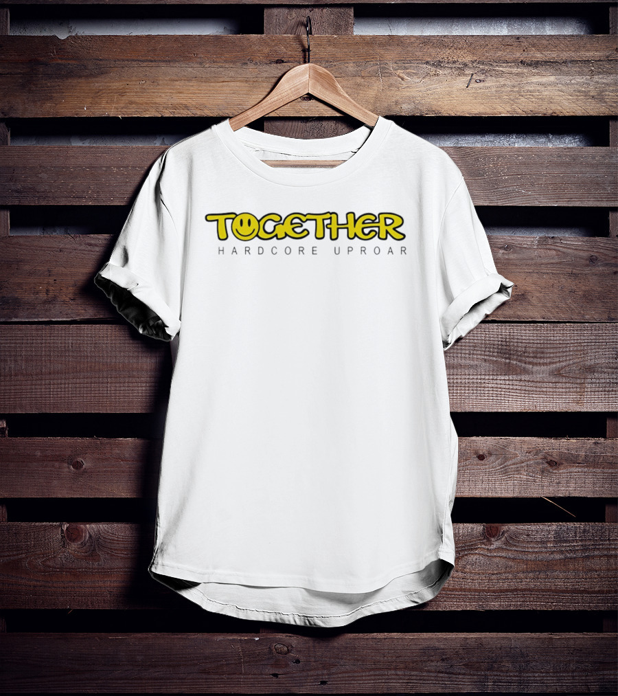 TOGETHER Hardcore Uproar Smiley Face T-Shirt