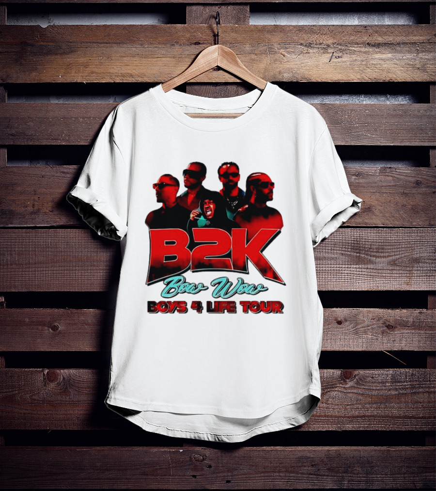 B2K Bow Wow Boys 4 Life Tour 2026 Concert T-Shirt