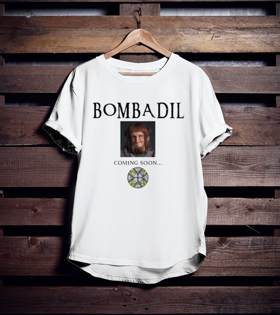 Bombadil Coming Soon Medieval Character With Celtic T-Shirt