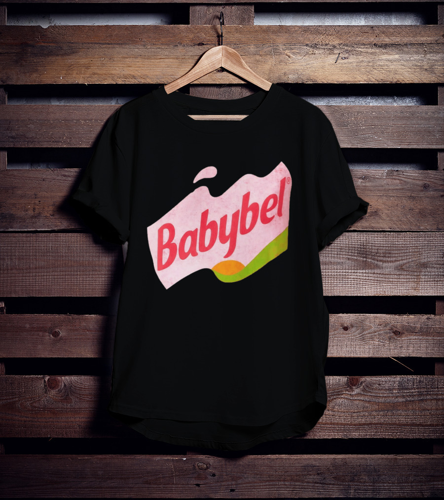 Babybel Snack Cheese Retro Style Branding T-Shirt