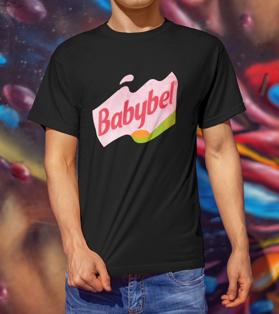Babybel Snack Cheese Retro Style Branding T-Shirt