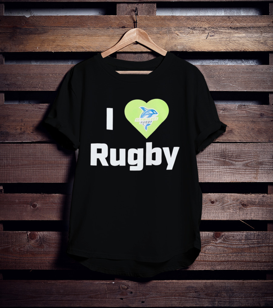 I Love Rugby Seattle Seawolves Heart T-Shirt
