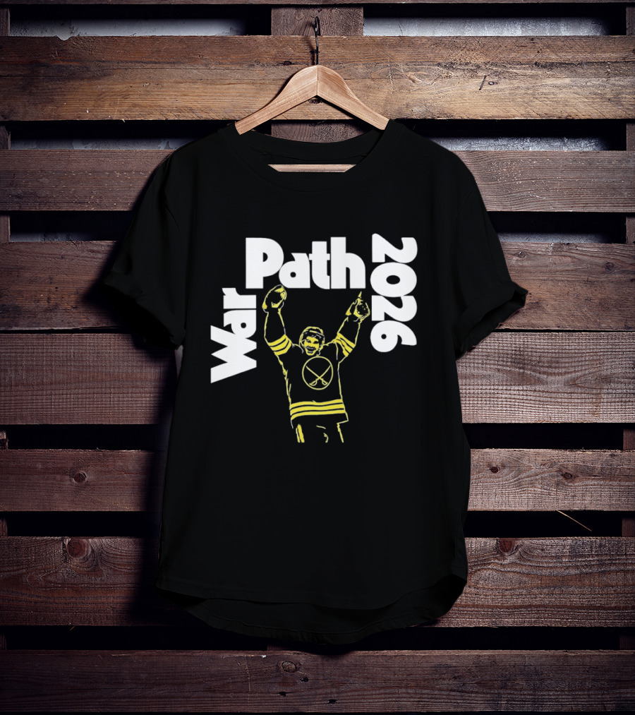 Buffalo Sabres War Path 2026 Hockey Player Celebration T-Shirt