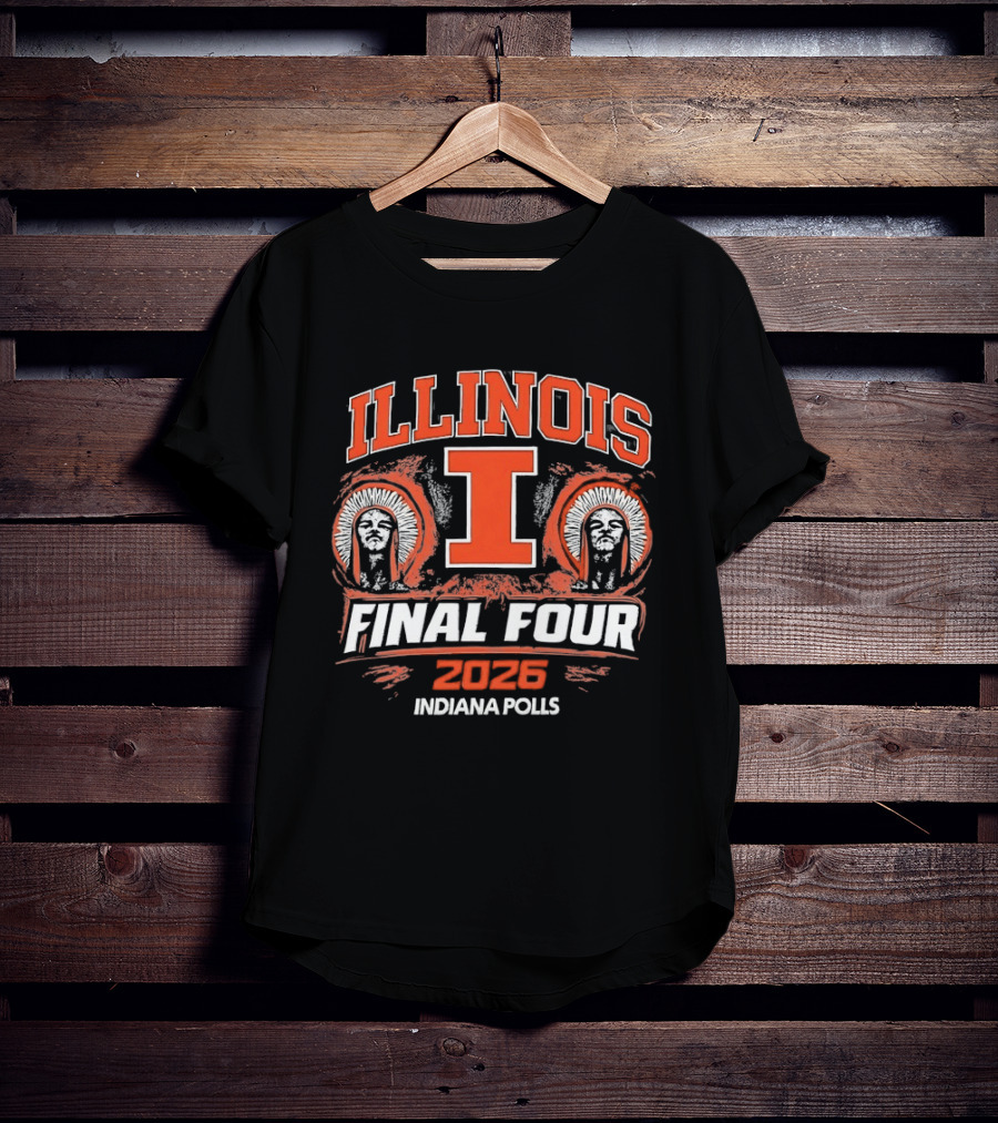 Illinois Final Four 2023 Indiana Pols Fighting Illini T-Shirt
