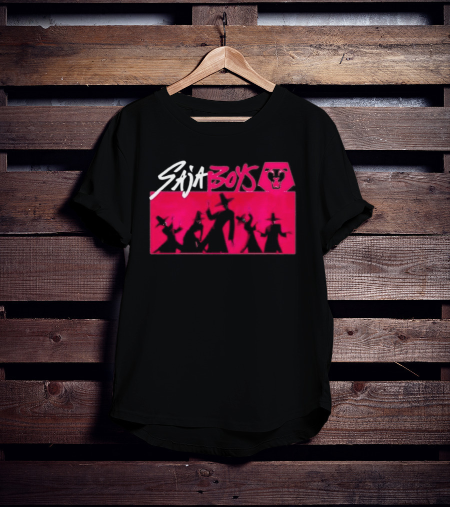 Saja Boys K Pop Demon Hunters Red T-Shirt