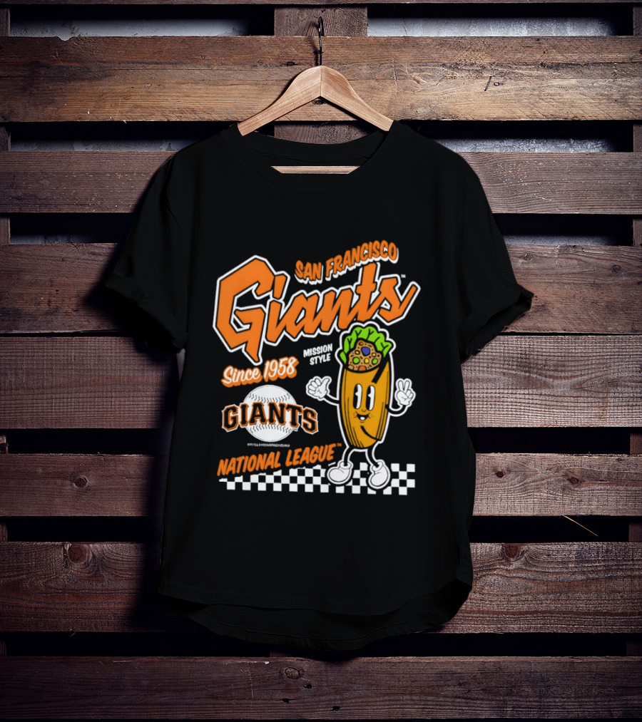 San Francisco Giants Mission Style Since 1958 National League T-Shirt