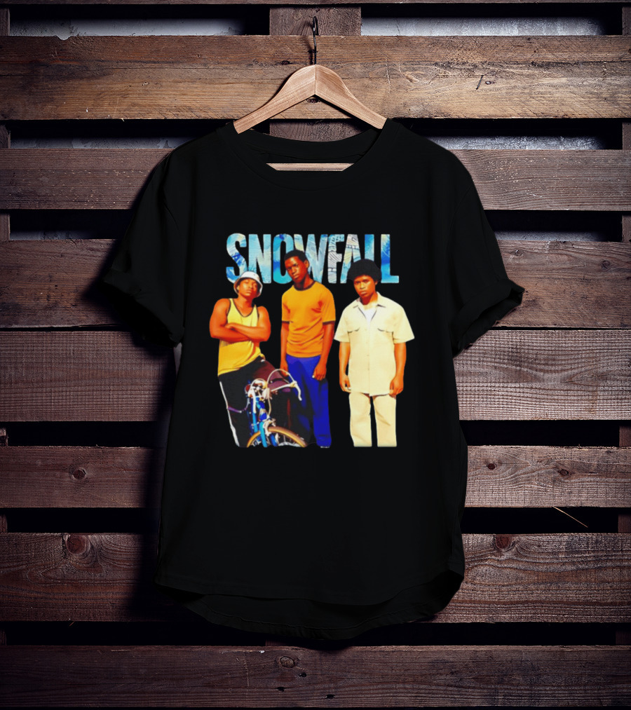 Snowfall 2017 TV Series Damson Idris Carter Hudson Gail Bean Actors T-Shirt