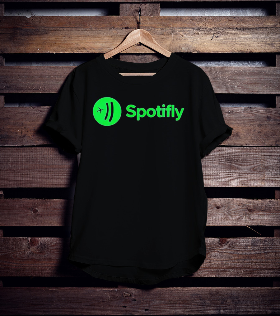Spotifly 911 Parody Green Fly T-Shirt