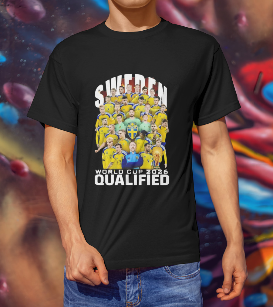 Sweden World Cup 2026 Qualified T-Shirt
