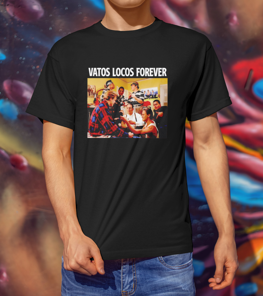 Vatos Locos Forever Blood In Blood Out Movie Scene 90s Street T-Shirt