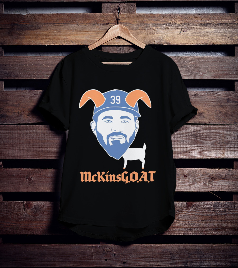 Zach McKinstry McKinsGOAT 39 Detroit Tigers T-Shirt