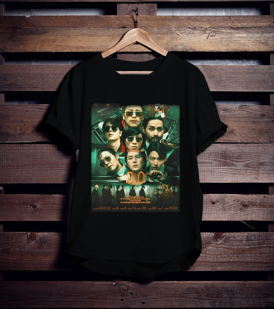 BTS Arirang Album Had Your Little Fun Fella 2.0 Movie T-Shirt