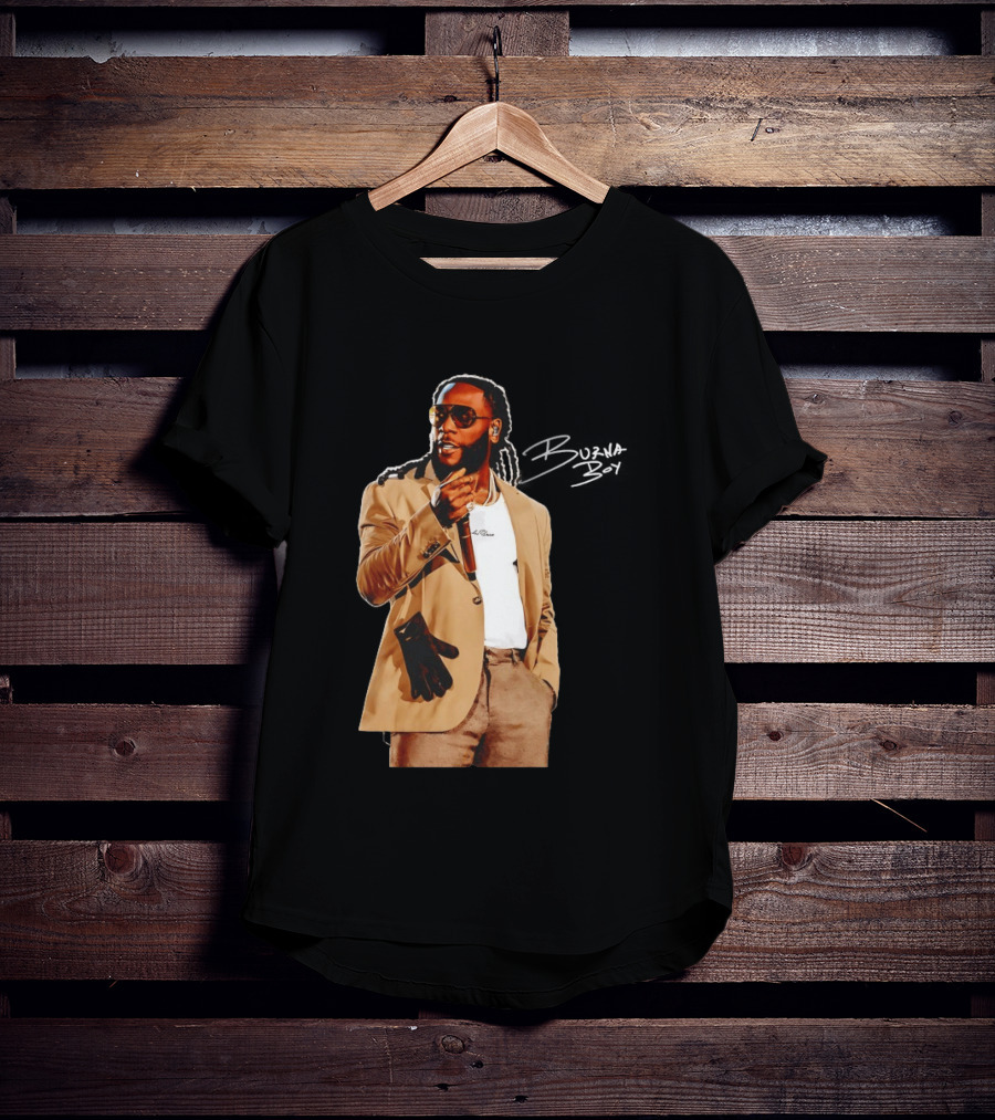 Burna Boy Rooted African Heritage Fashion T-Shirt