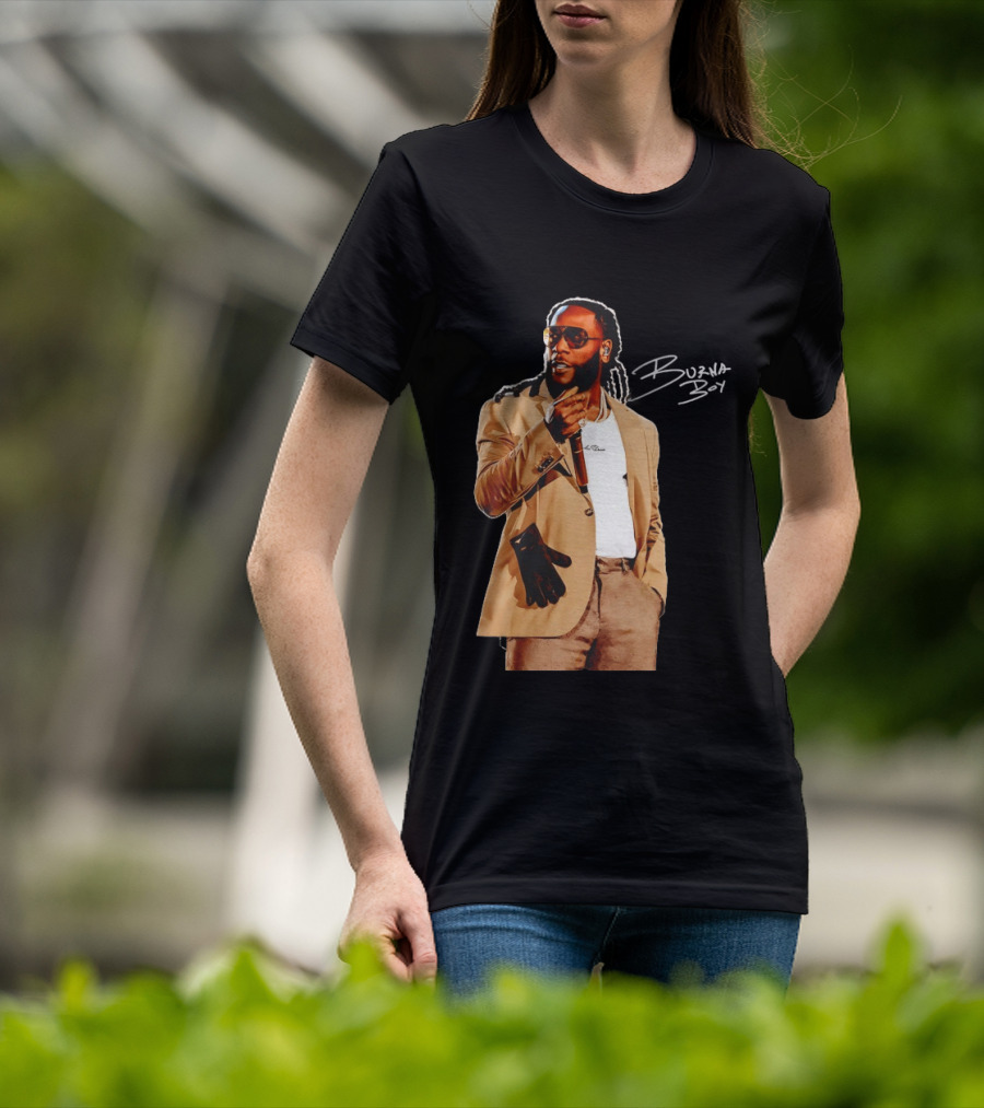 Burna Boy Rooted African Heritage Fashion T-Shirt