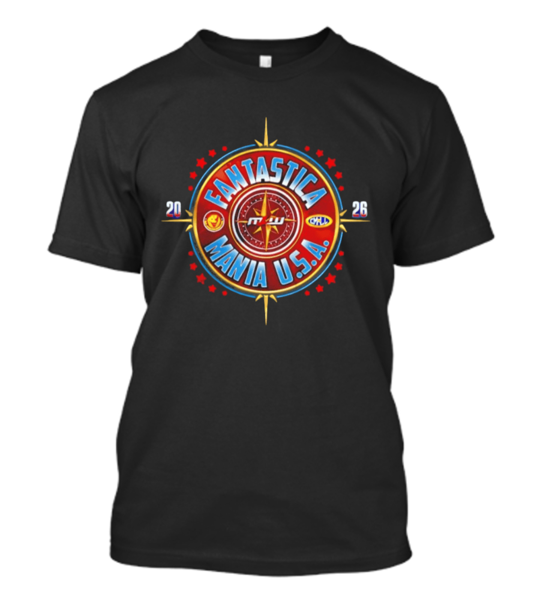 MLW Fantastica Mania USA 2026 Event Wrestling CMLL T-Shirt