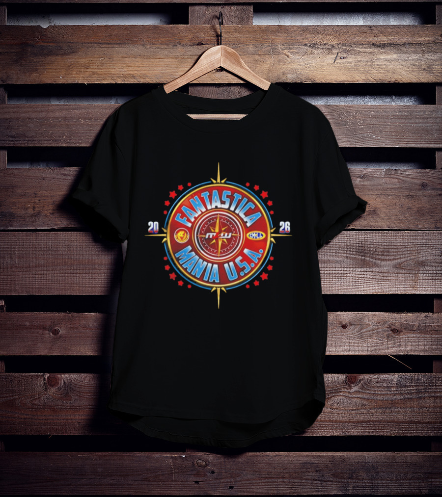 MLW Fantastica Mania USA 2026 Event Wrestling CMLL T-Shirt