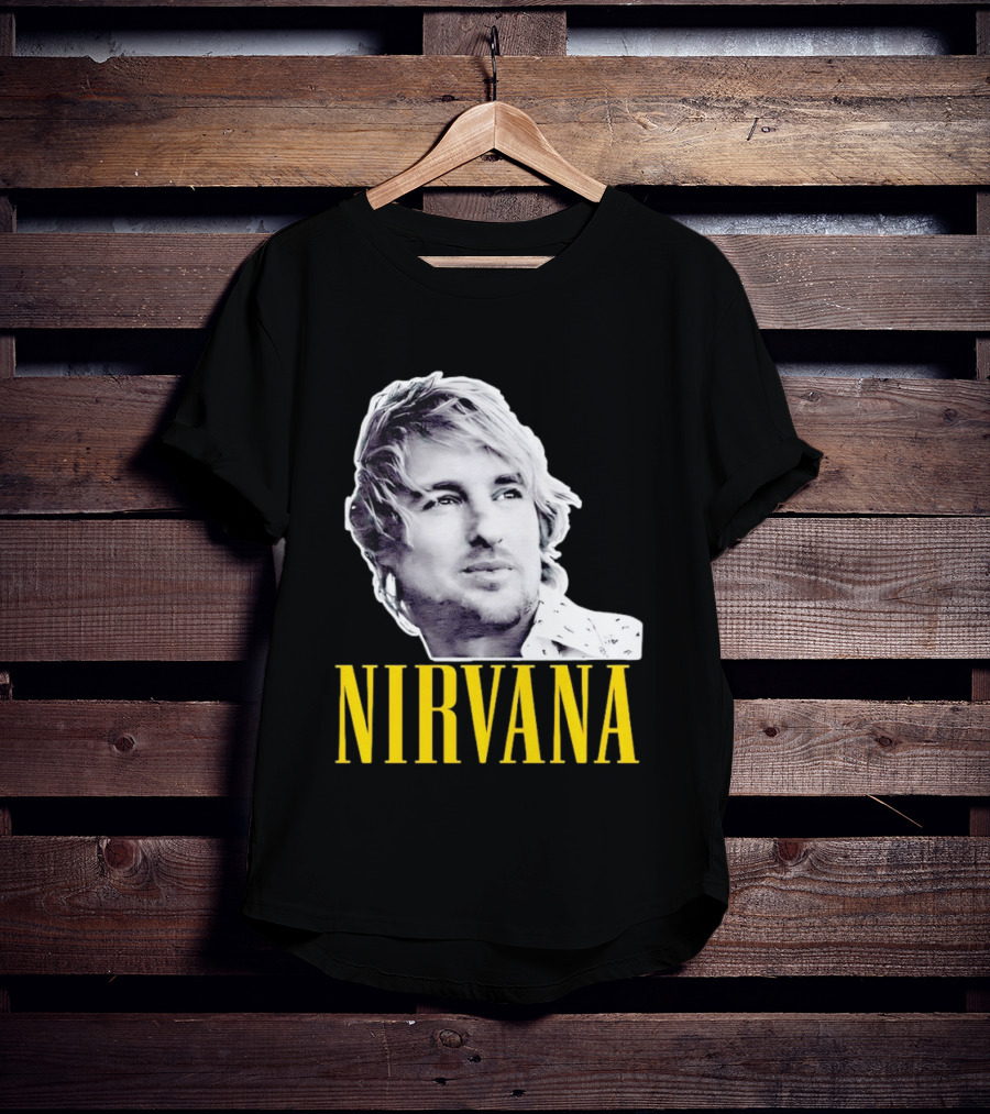 Nirvana Owen Wilson Mashup T-Shirt