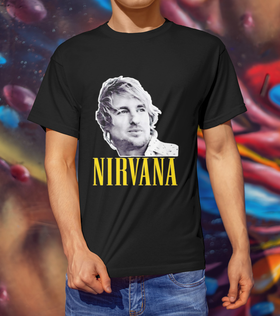 Nirvana Owen Wilson Mashup T-Shirt
