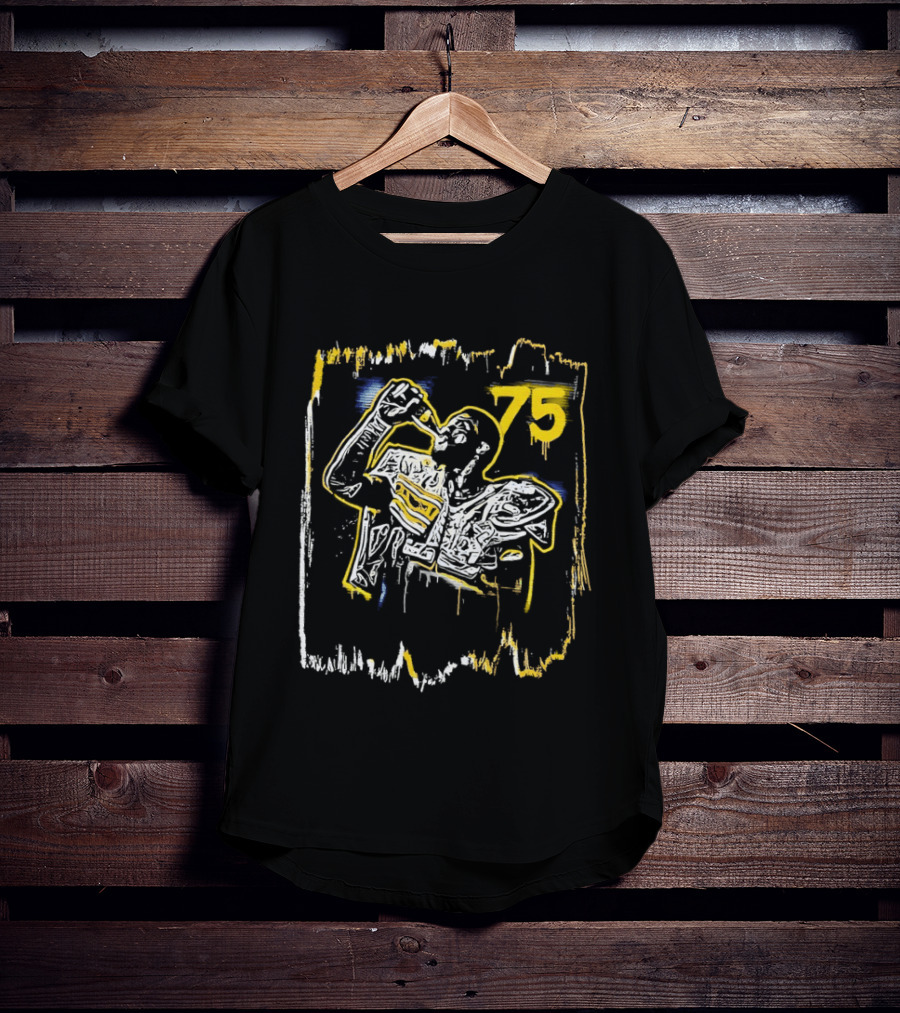 Pittsburgh Steelers Joe Greene 75 And A Smile T-Shirt