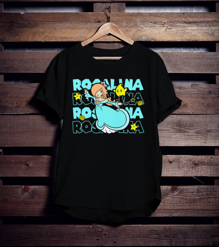 Super Mario Rosalina With Luma And Stars Est 1985 Disneyland T-Shirt