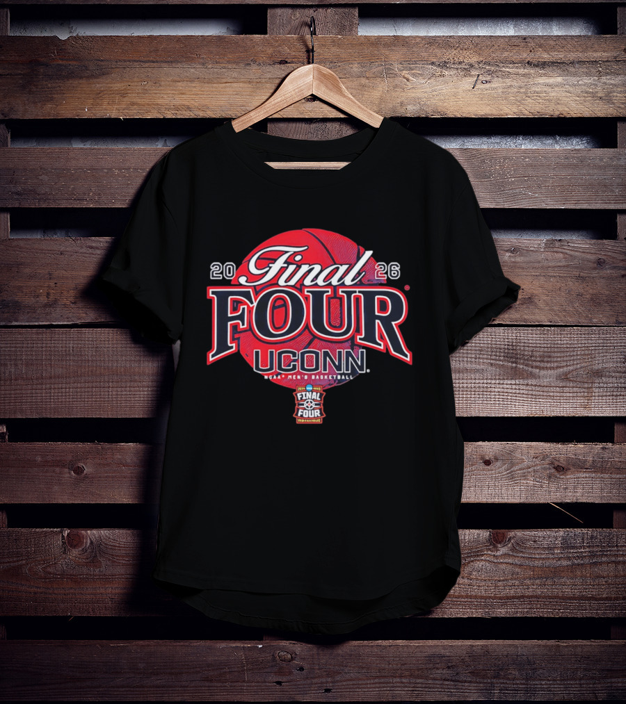 UConn Final Four 2026 NCAA Men's Basketball March Madness T-Shirt