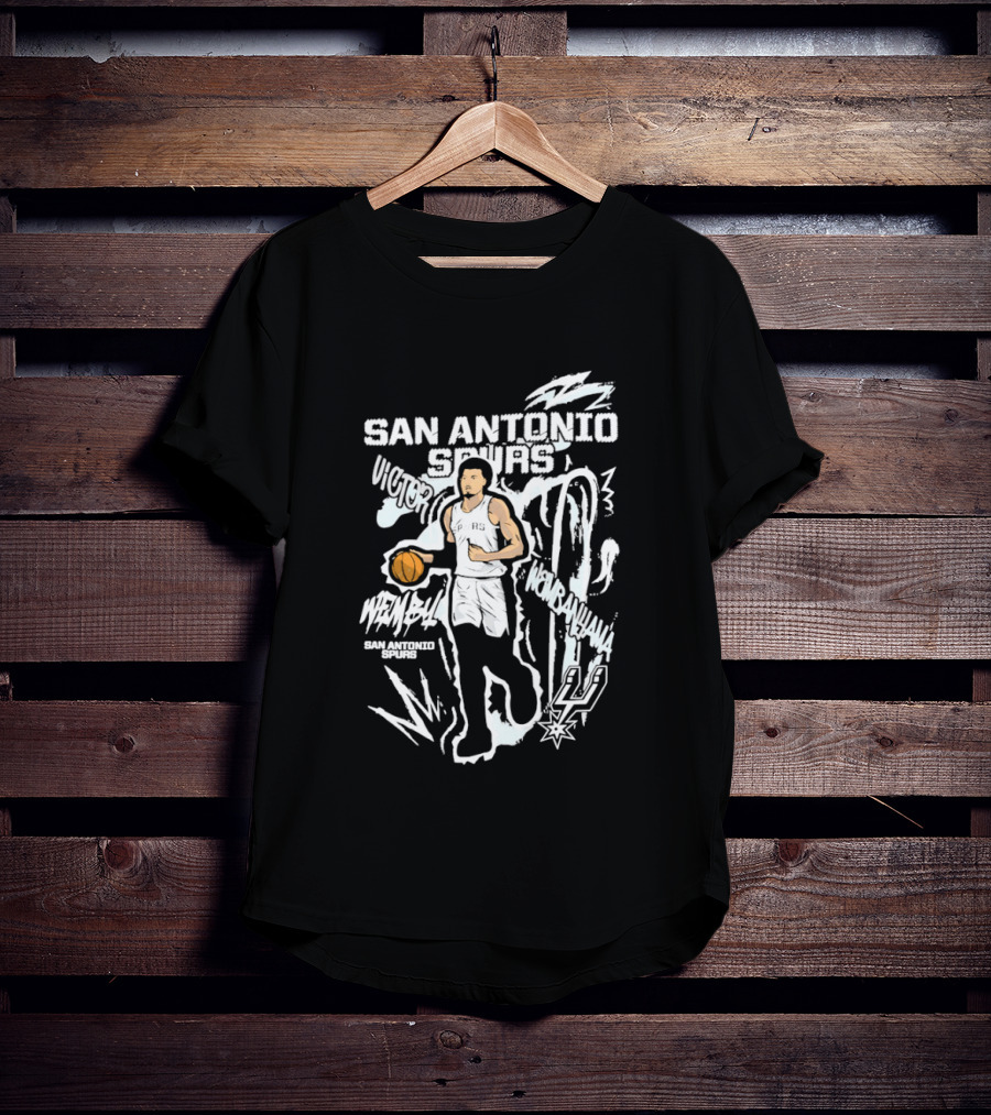 Victor Wembanyama San Antonio Spurs Basketball NBA Player 1 T-Shirt
