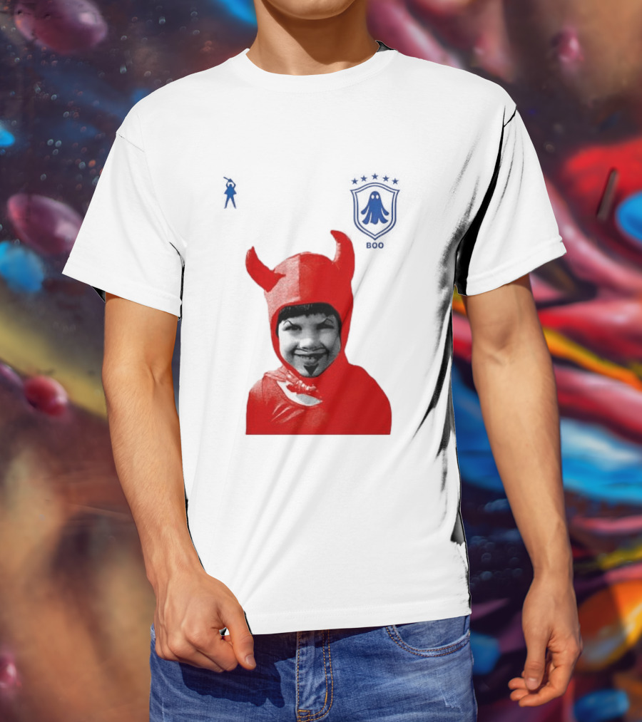 Seleção Diabo Problem Child Red Devil Costume T-Shirt