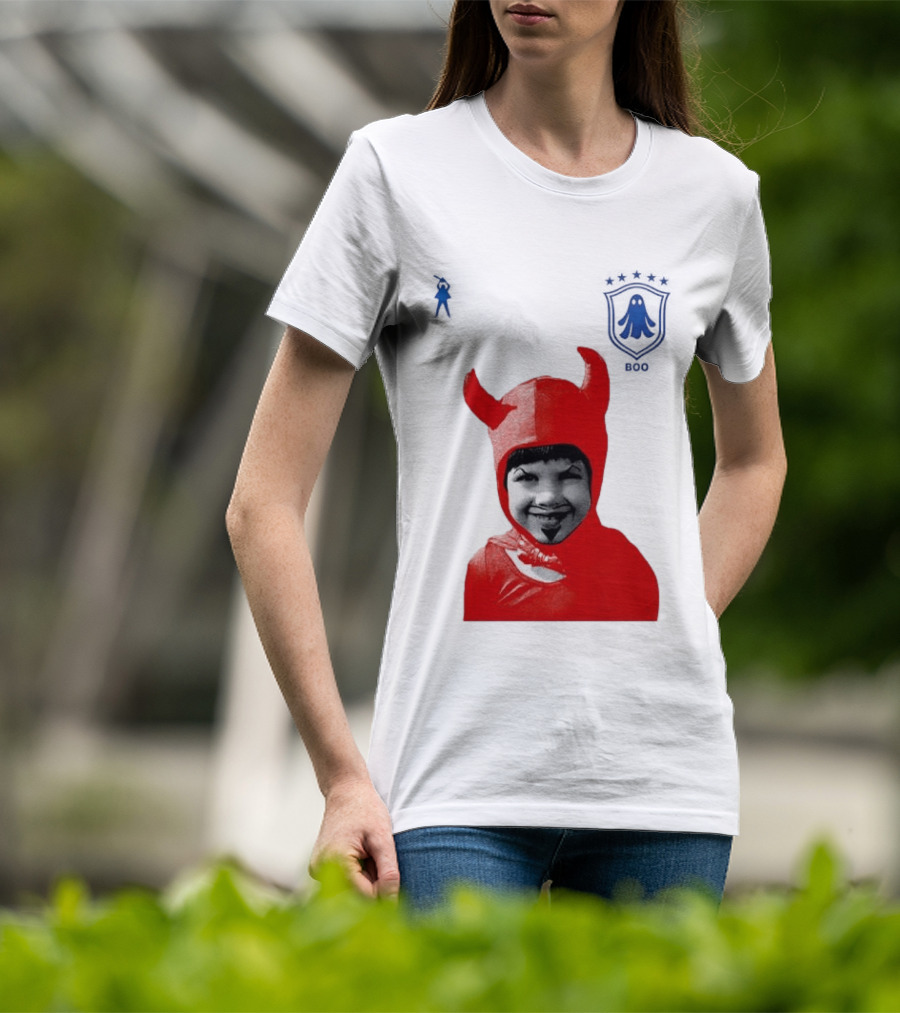 Seleção Diabo Problem Child Red Devil Costume T-Shirt