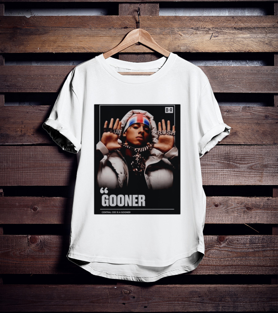 Central Cee Gooner Can't Rush Greatness T-Shirt