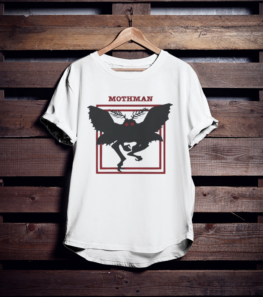 Mothman Point Pleasant West Virginia Since 1966 Mythical Creature Legend T-Shirt