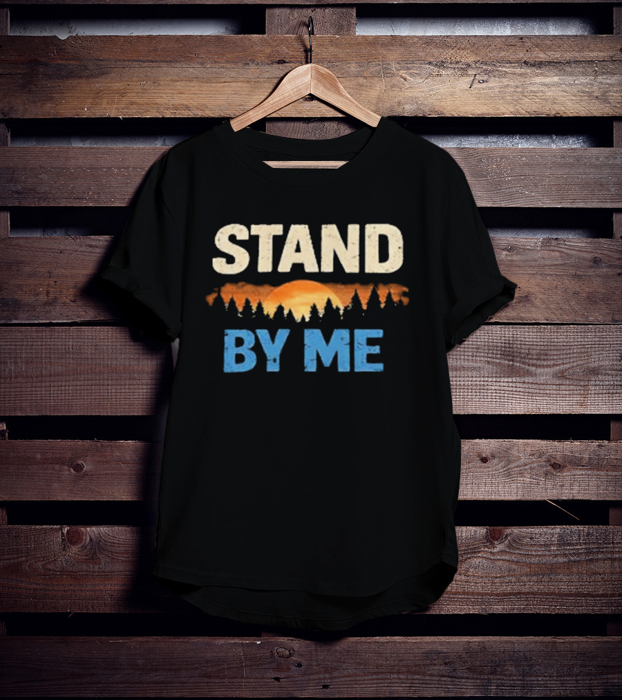 Stand By Me Retro Sunset Landscape T-Shirt