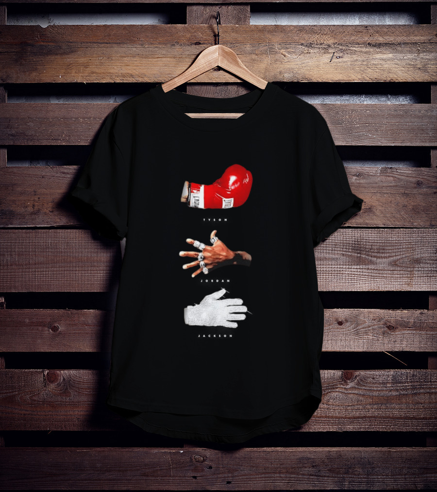 Michael Tyson Jordan Jackson Glove And Rings T-Shirt