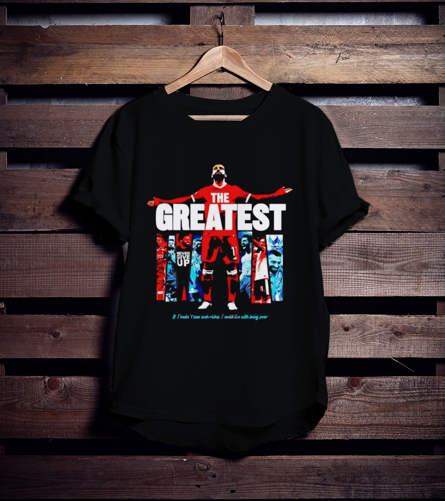 Mohamed Salah The Greatest Liverpool Football Icon Riches T-Shirt