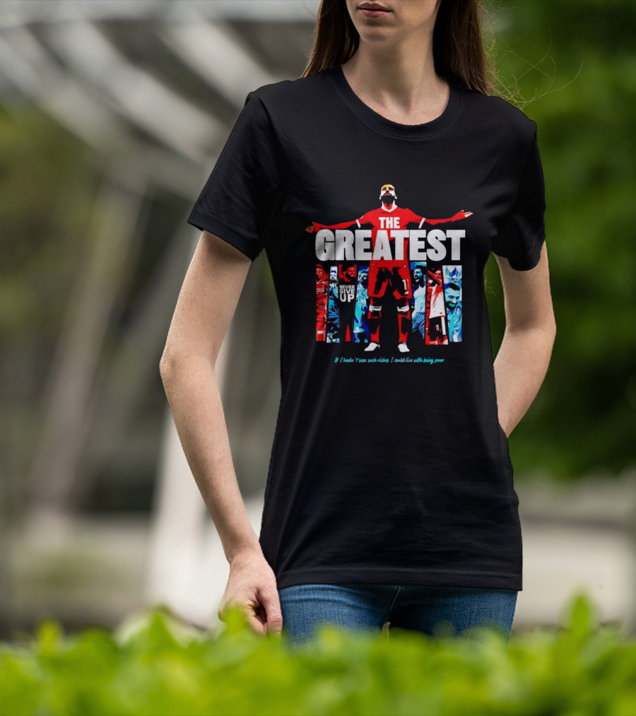 Mohamed Salah The Greatest Liverpool Football Icon Riches T-Shirt