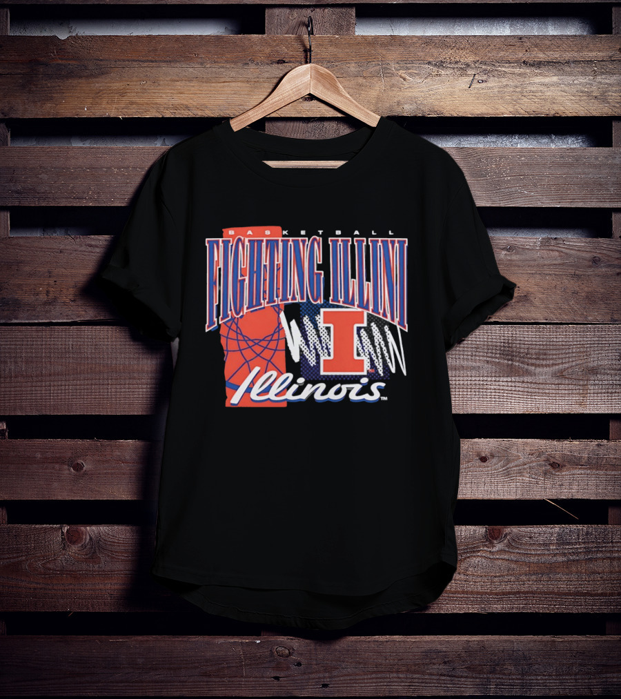 Illinois Fighting Illini Basketball T-Shirt
